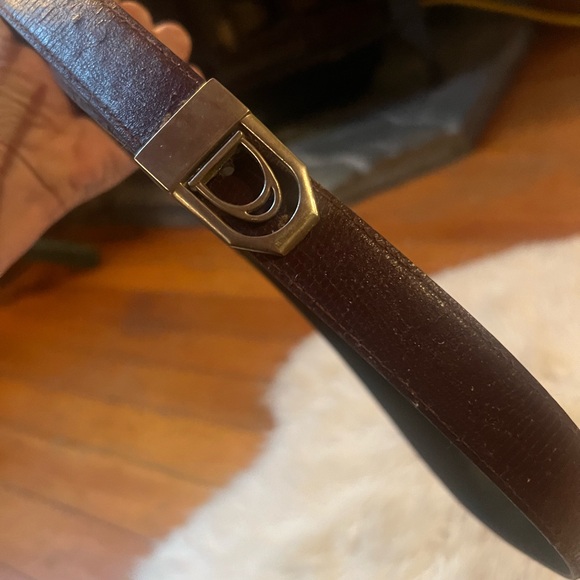 Burgundy Lizard Snakeskin Embossed Leather VTG Pristine - Picture 2 of 6